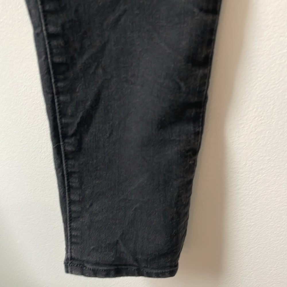 Ann Taylor Loft Black Curvy Skinny Jeans size 26/2 - Picture 5 of 11